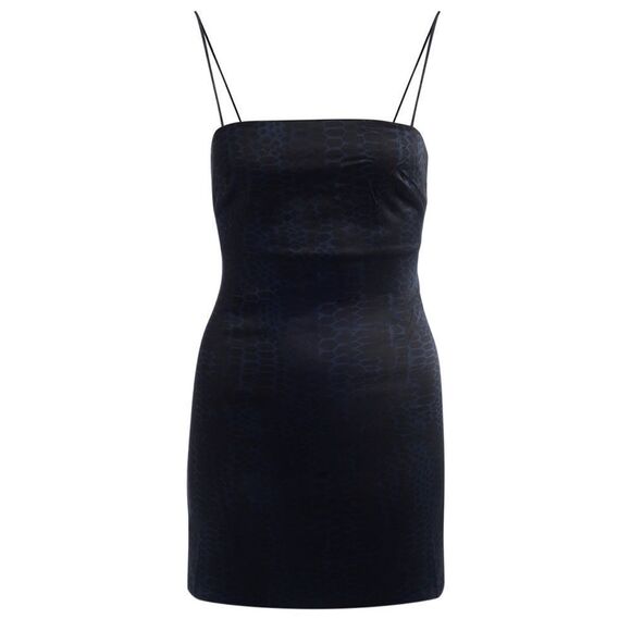 Anine Bing NWT Valentine Mini Dress in Python Print Size M $337 - Picture 2 of 6